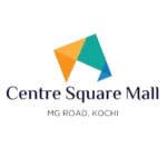 Centre Square Mall logo showcasing a contemporary style with bold lettering and an eye-catching color palette.